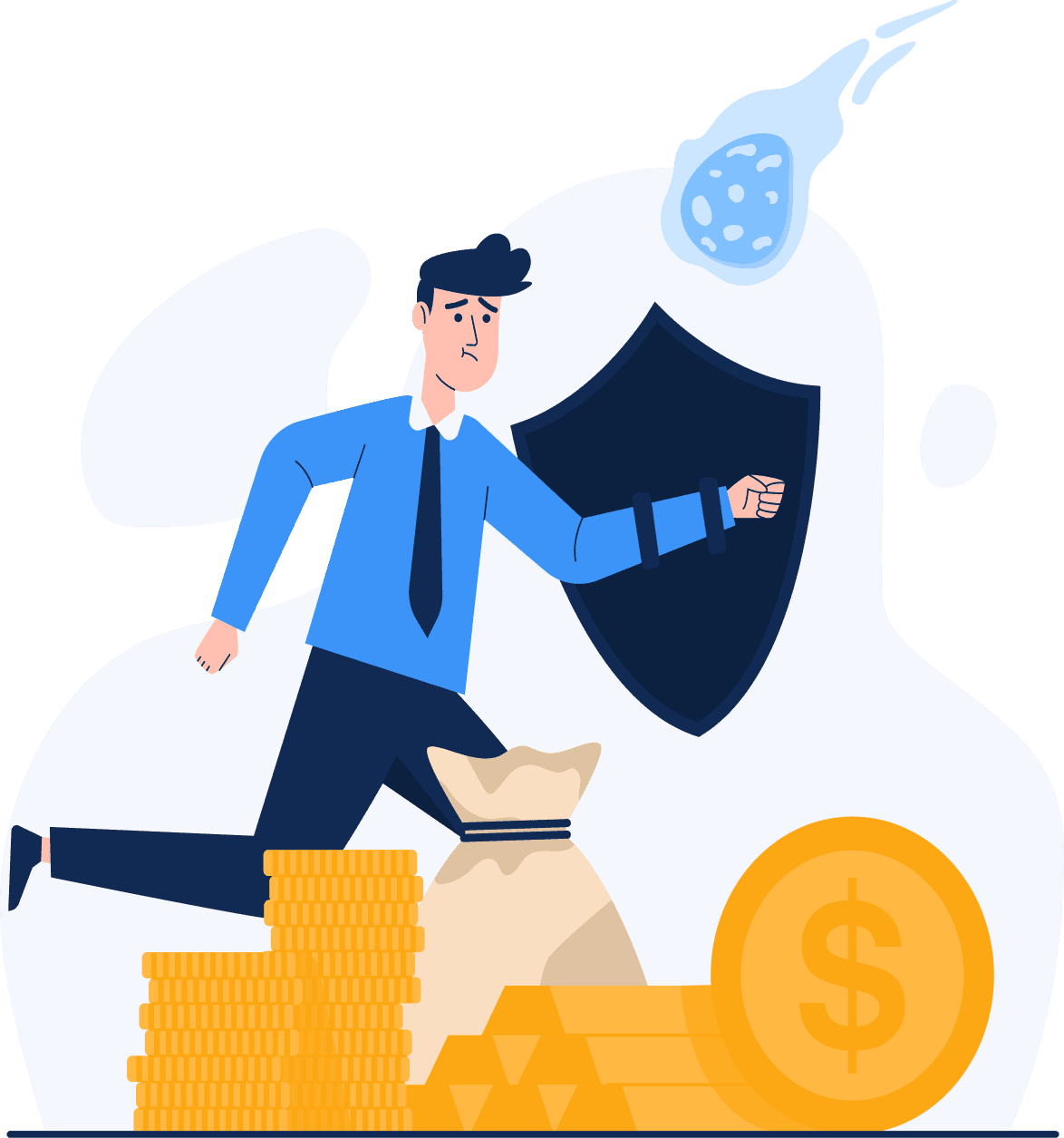 Escrow protection illustration